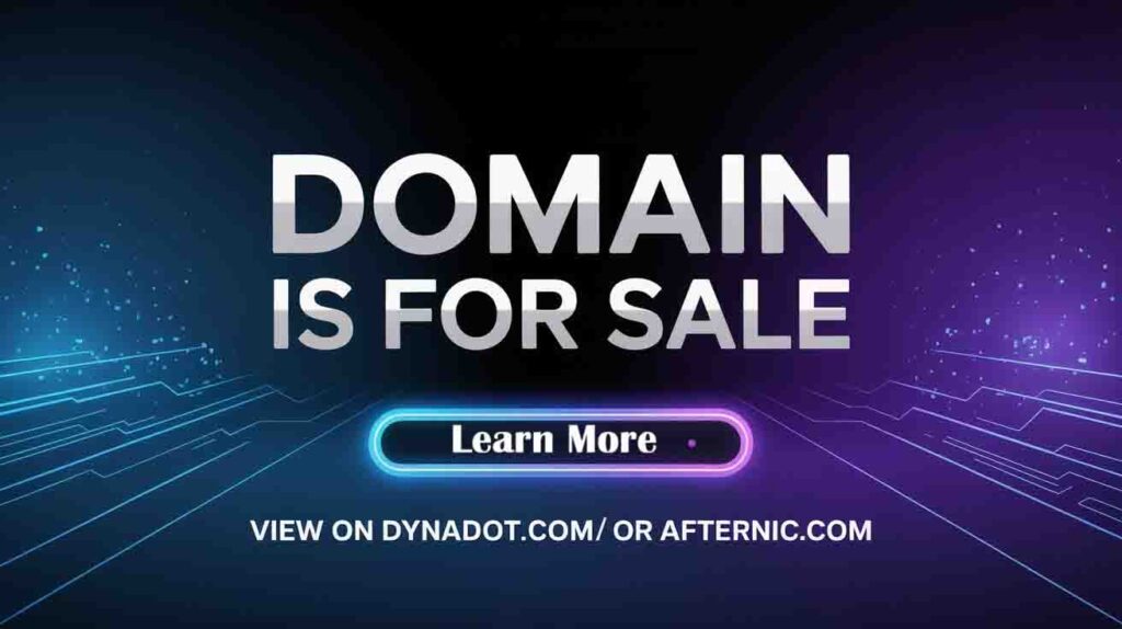 Premium Domain for Sale Limited Time Offer - Learn More
