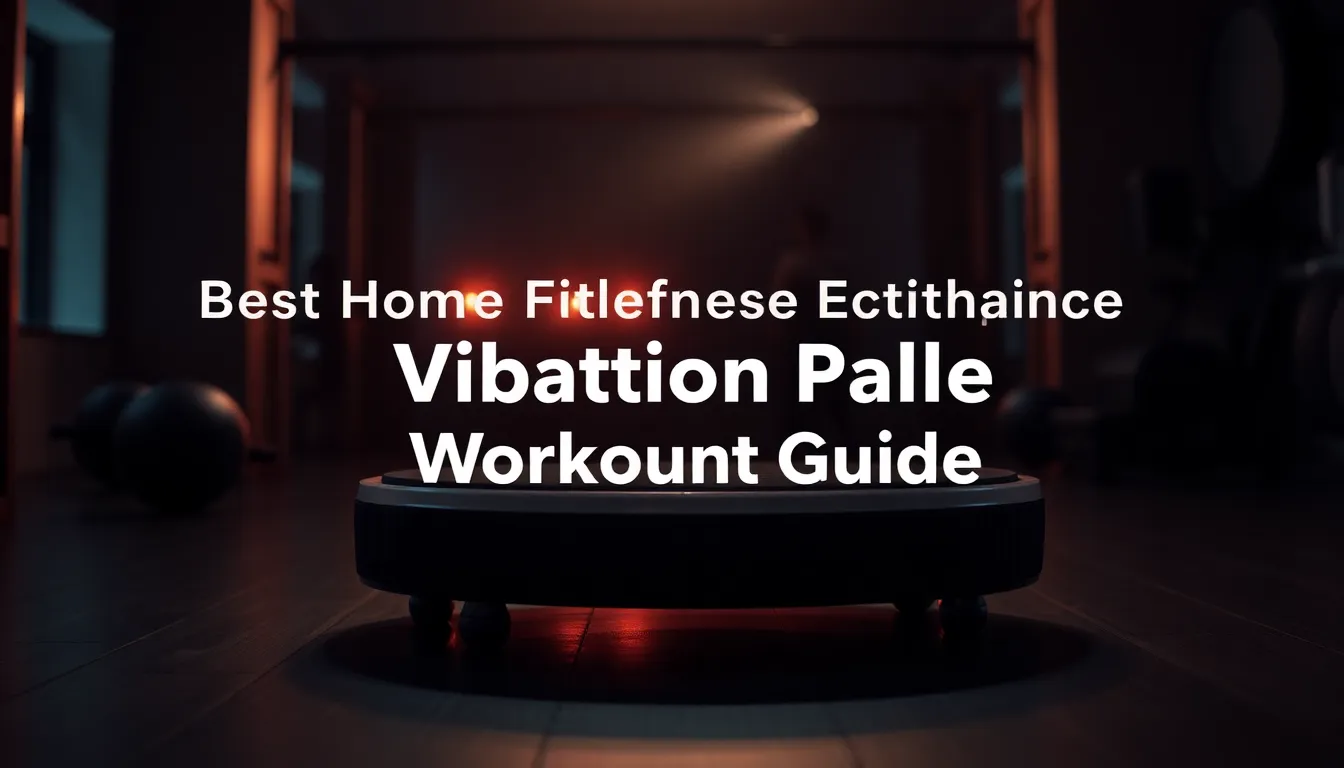 BEST HOME FITNESS EQUIPMENT: VIBRATION PLATE WORKOUT GUIDE