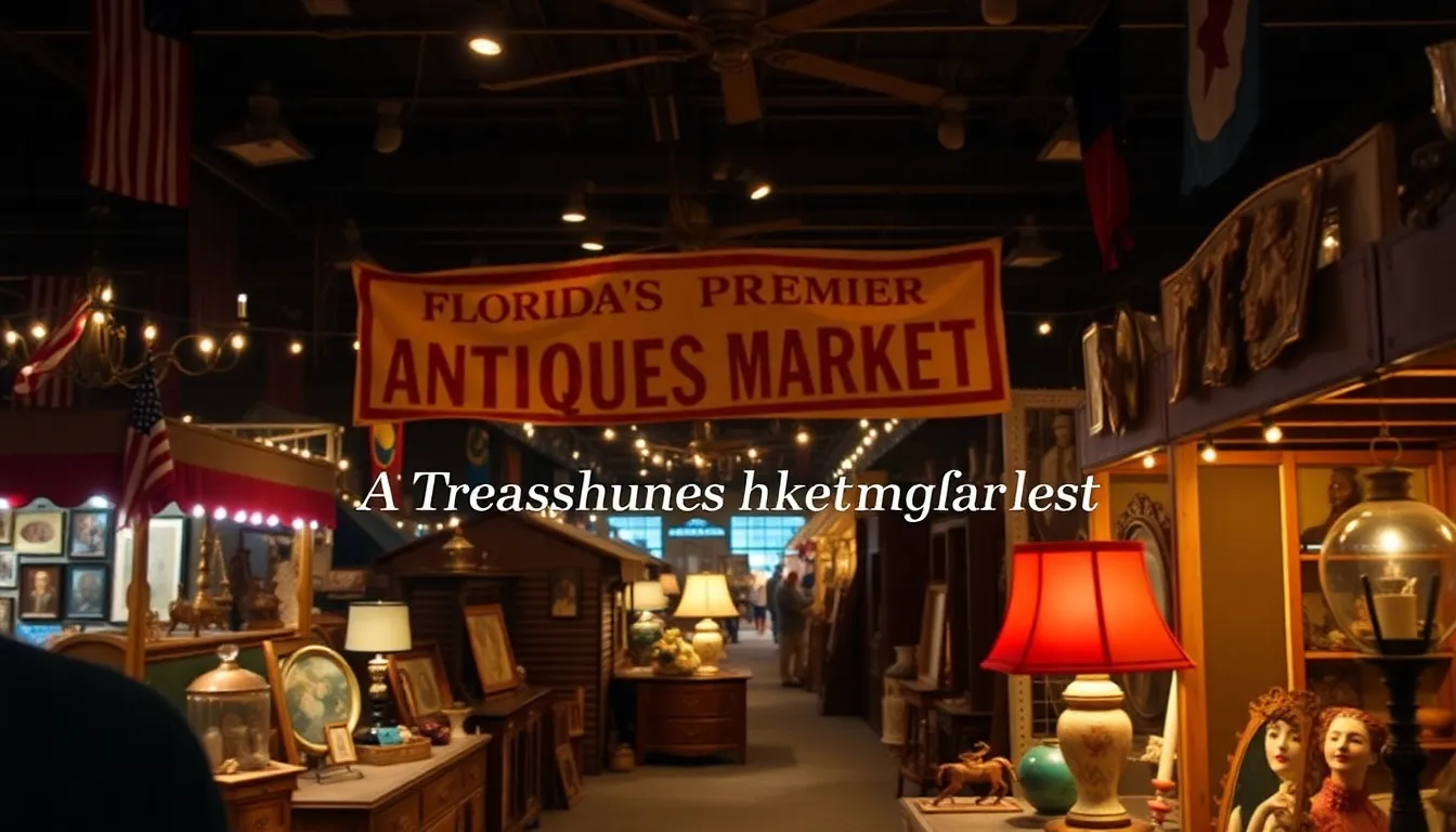 FLORIDA'S PREMIER ANTIQUES MARKET: A TREASURE HUNTER'S PARADISE