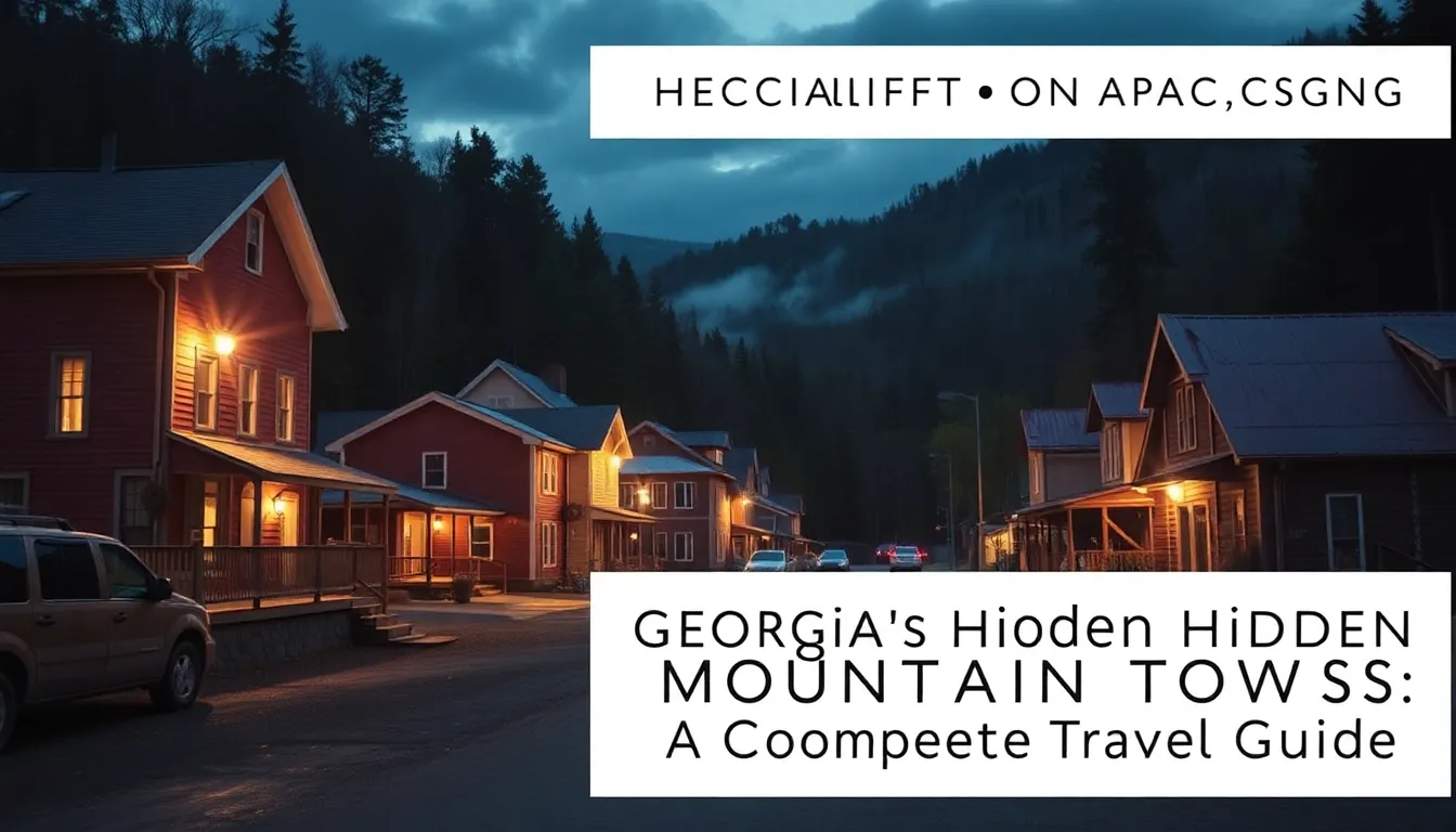 GEORGIA'S HIDDEN MOUNTAIN TOWNS: A COMPLETE TRAVEL GUIDE