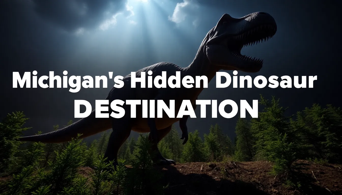 MICHIGAN'S HIDDEN DINOSAUR DESTINATIONS: A PREHISTORIC ADVENTURE