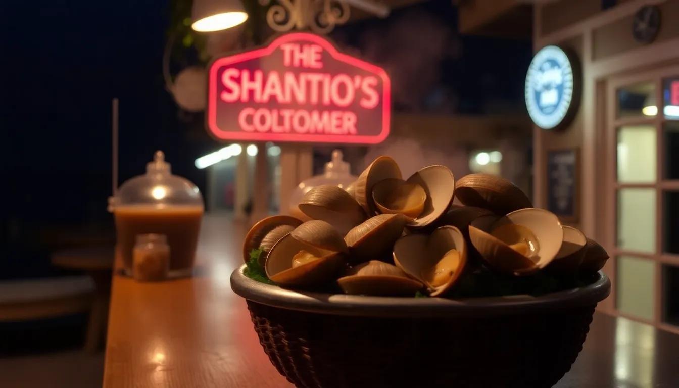 THE SHANTY'S STEAMED CLAMS: A VIRGINIA COASTAL GEM
