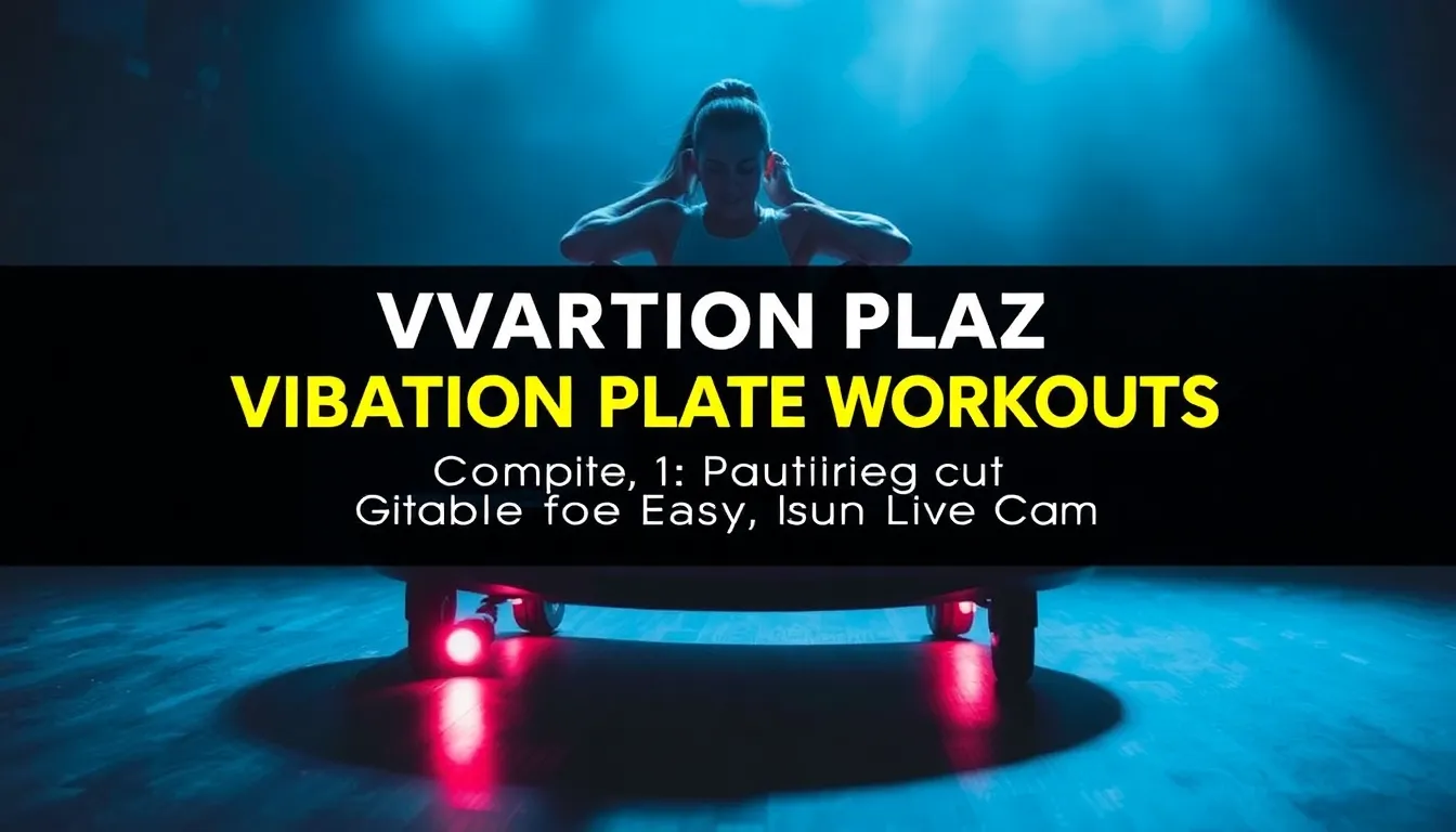 VIBRATION PLATE WORKOUTS: COMPLETE EQUIPMENT REVIEW GUIDE